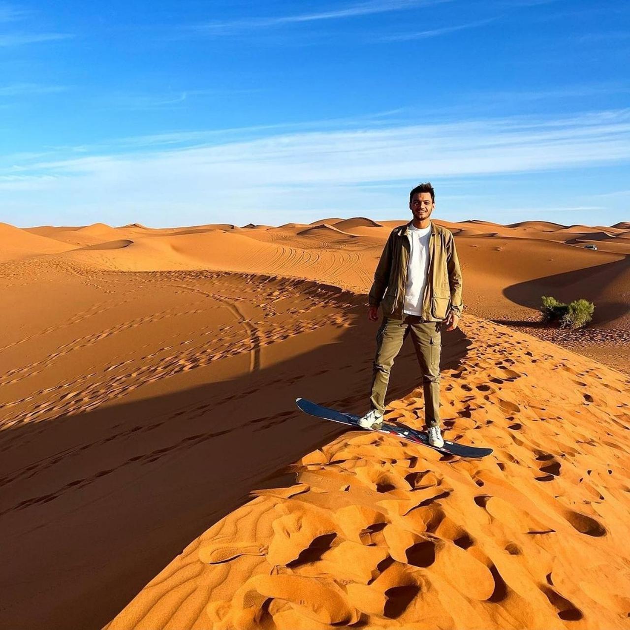 Bivouac La Fibule Des Dunes Мерцуга Екстериор снимка