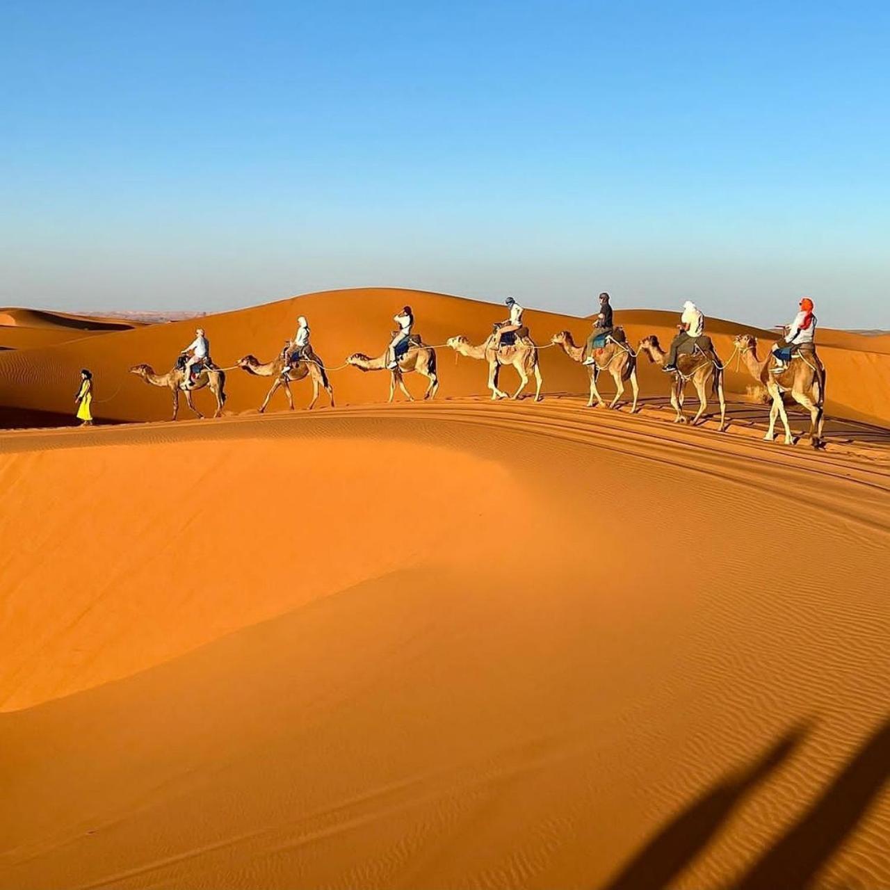 Bivouac La Fibule Des Dunes Мерцуга Екстериор снимка