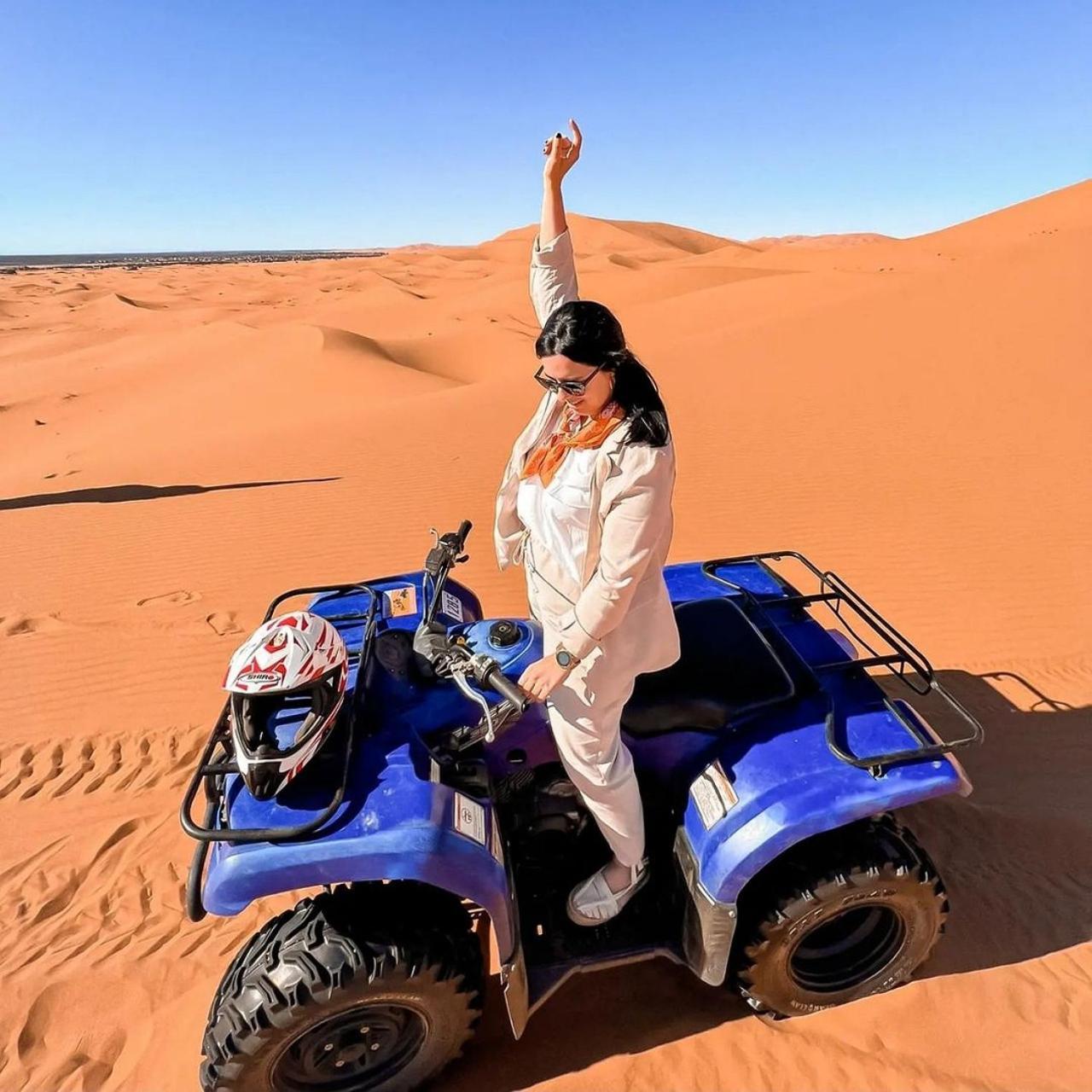 Bivouac La Fibule Des Dunes Мерцуга Екстериор снимка